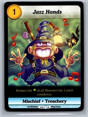 Munchkin CCG Jazz Hands (Alt 1) #214 Special TCG Season 1