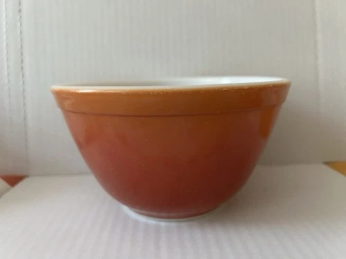 Vintage Pyrex 400 Series 1.5 Qt Mixing Bowl FlameGlo 1974-1976