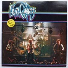 Quartz Live Quartz LP Logo MOGO4007 EX/EX 1980