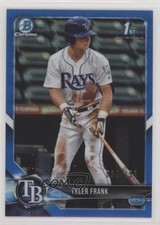 2018 Bowman Draft Chrome Blue Refractor /150 Tyler Frank #BDC-156 0c6