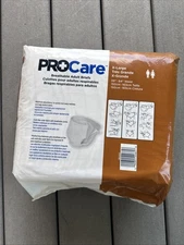 ProCare Breathable Adult Briefs X Large 59" To 64" Heavy Absorption 15 Count