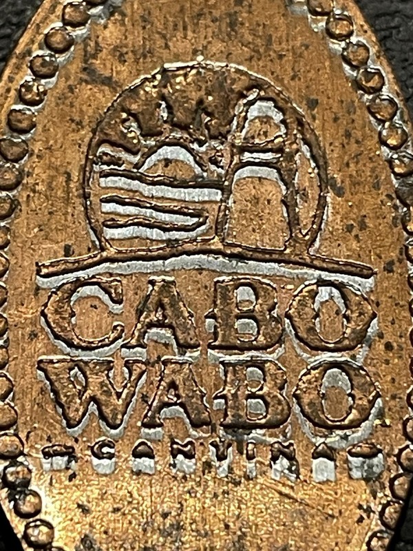Cabo Wabo Cantina Zc Elongated Penny #070794