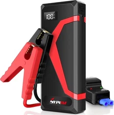 4150A Car Jump Starter with Air compressor Booster Jumper Power Bank Car Battery