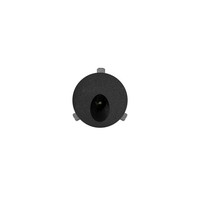 Led-Einbauleuchte Aluminium Schwarz 2W 43X43 Mm Beneito & Faure