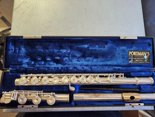 Gemeinhardt KG Special Solid Silver Flute All 3 Parts Marked Solid Silver.