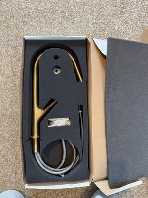 Zaunkönig Luxus Sirona ausziehbare Küchenarmatur - gebürstetes Gold UVP 299,00 £ RC