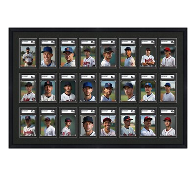 SGC Graded Card Frame Display Holds (24) Slabs Baseball, UV Protection (optional | eBay SGC Graded Card Frame Display Holds (24) Slabs Baseball, UV Protection (optional | eBay