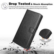 PU Leather Case Flip Card Slot Stand Cover For Samsung Galaxy Z Fold 7 6 5 4 3