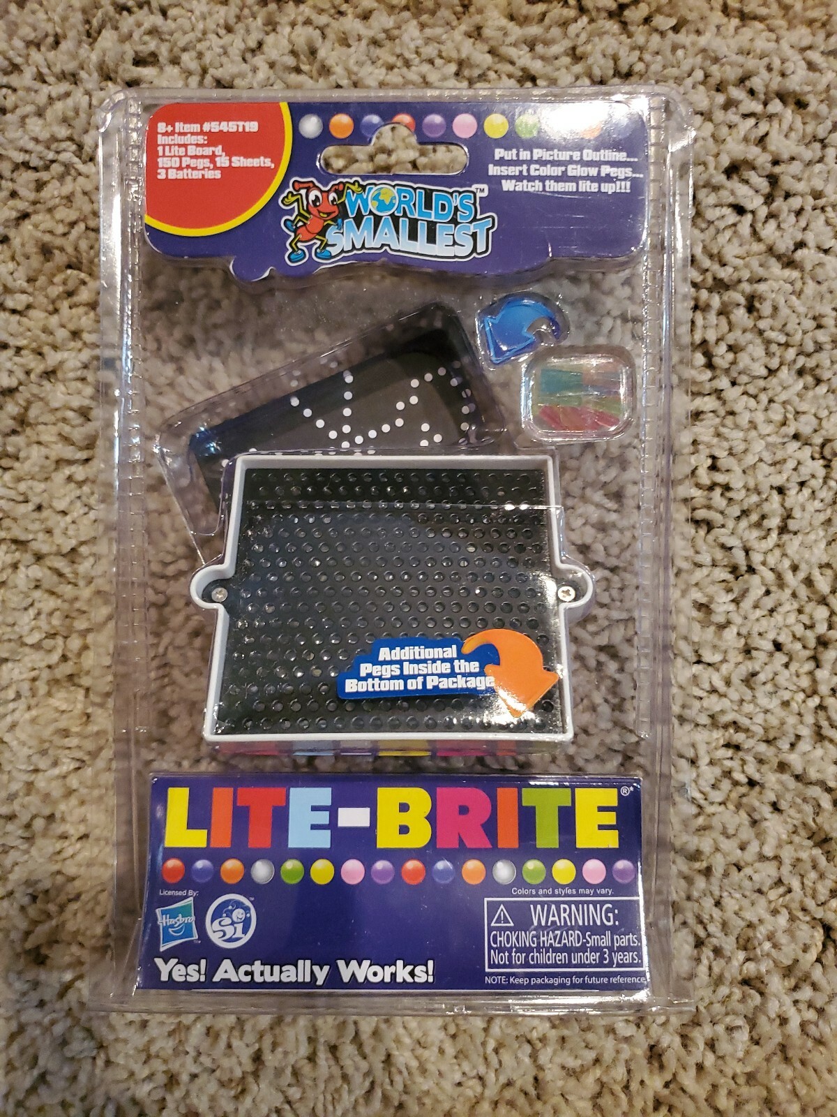 world's smallest lite brite