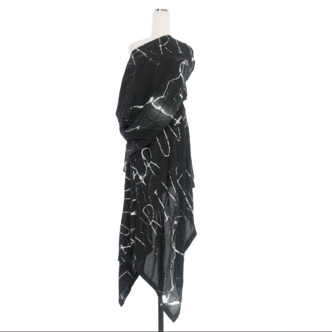 Limifu LIMI Feu Yohji Yamamoto Wire Mesh Square Dress B Asymmetric  