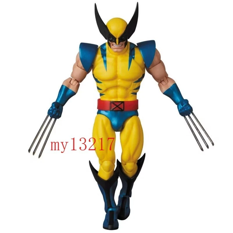 Stock de EE. UU. MAFEX No.096 Wolverine versión de cómic Figura de acción X-MEN 6 pulgadas regalo en caja Foto 2 de 4