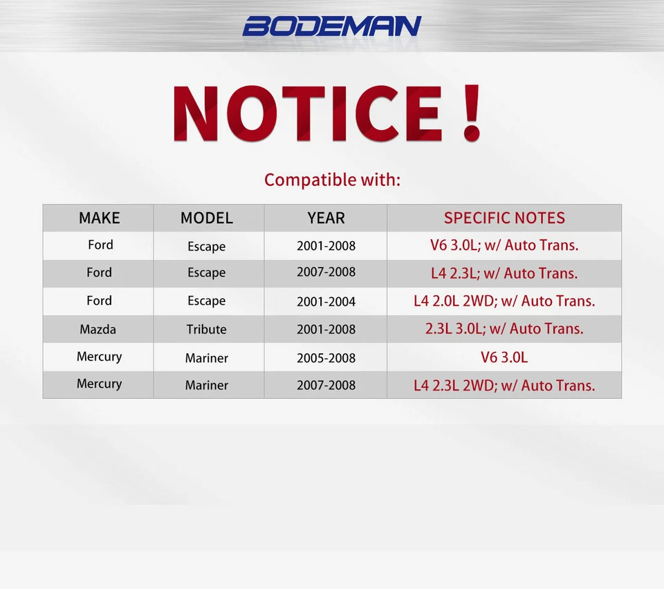 Front Left CV Axle Shaft for 2001-2008 Ford Escape Mazda Tribute 3.0L Auto Trans - Image 2 of 4