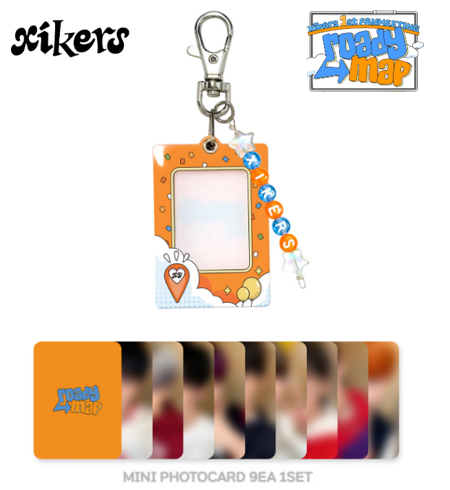 xikers mini PHOTO Keyring Set+ 9 Photos -1st Fan Meeting Official