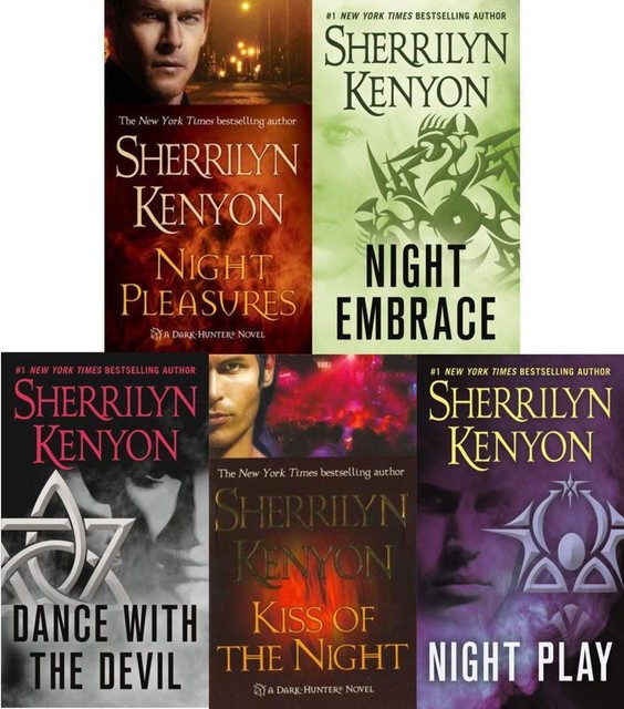 Dark-Hunter Novels: Night Pleasures 1 by Sherrilyn Kenyon (2002 ...