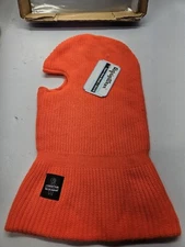 NEW! Refrigiwear Open Hole Mask 0047R Cold Protection Universal Fit, Orange