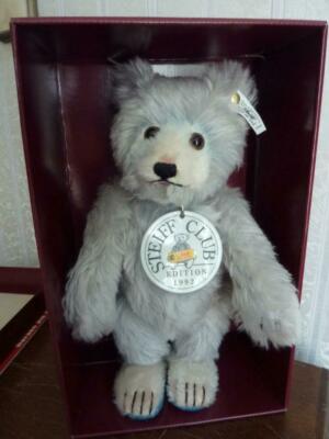 Steiff Teddy Baby 1929 Blau Steiff Club Edition EAN 420016 Boxed