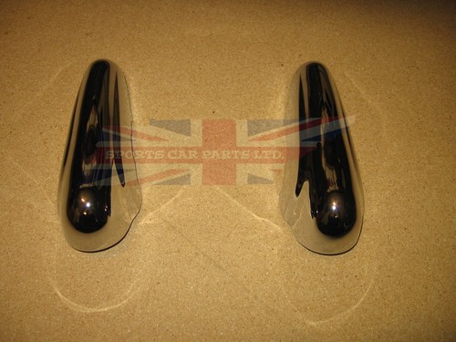 Pair of Brand New MG MGA Bumper Overriders or Guards 1955-1962