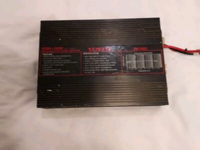 Old school Unic Car Stereo Amplifier RV-3003 (Used).