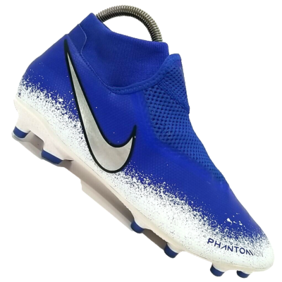 nike phantom vsn elite df fg racer blue chrome white
