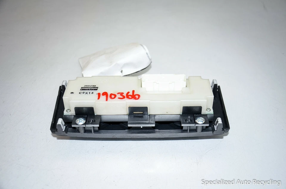 Toyota Sienna 2010-2012 calentador de aire acondicionado unidad de temperatura OEM J1A0314 Foto 2 de 4