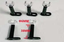 Size 6mm & Tall 38mm Neon Sign Tube Support/ Tube Holder Stand Accessory Qty 10