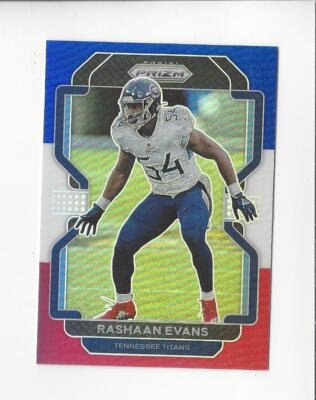 2021 Prizm Football Red White and Blue Prizms Singles - You Choose