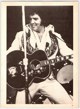 GUITAR ELVIS PRESLEY 8"X10.75" PHOTO Magazine Page Clipping M370 L