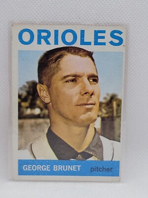 George Brunet 1964 Topps Baseball #322 Vg