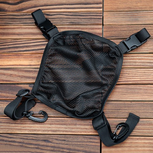 Tactical Helmet Bag Multi-Purpose Molle Storage Carrying Pouch Net Pocket - Picture 2 of 11
