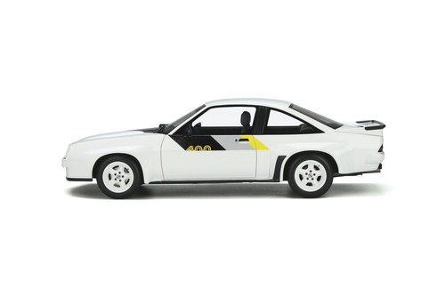 OPEL MANTA B 400 1982 BIANCA AUTOMOBILE OT921 1:18 RESINA 999 ESEMPLARI - Foto 6 di 7