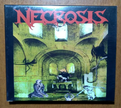 Necrosis - Acta Sanctorum US Death Brazilian Ed. CD Slipcase + Poster
