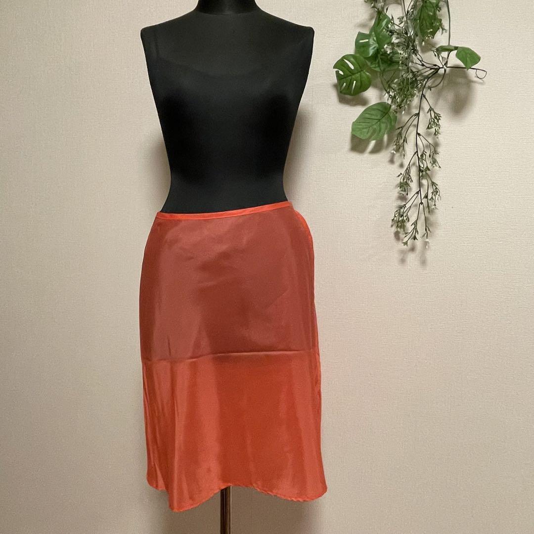 BURBERRY Blue Label Nova Check Wrap Skirt Red- Size 36 used Japan