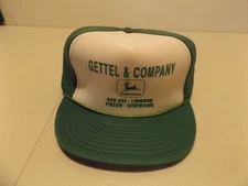 JOHN DEERE, GETTEL & COMPANY-BAD AXE-LINWOOD-PIGEON-SEBE,  Adjustable Strap Back