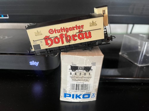 Piko 54201 H0 Bierwagen Stuttgarter Hofbräu der GES mit KK+NEM TOP + OVP | Zustand: Gebraucht