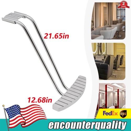 Classic Hydraulic Barber Chair Foot Rest Ergonomic Adjustable Salon