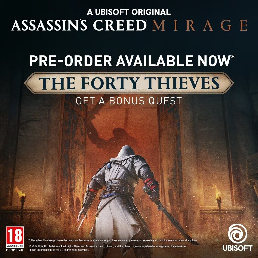 Assassin's Creed Mirage - Pre Order Bonus DLC PC Ubisoft [GLOBAL]