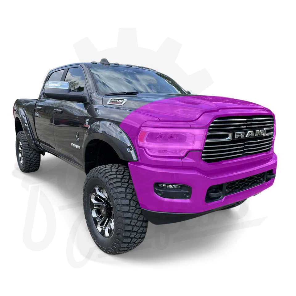 Stone Guard Paint Protection Film Clear Bra PPF fits Dodge Ram 2500 2019-2024 - Image 2 of 4