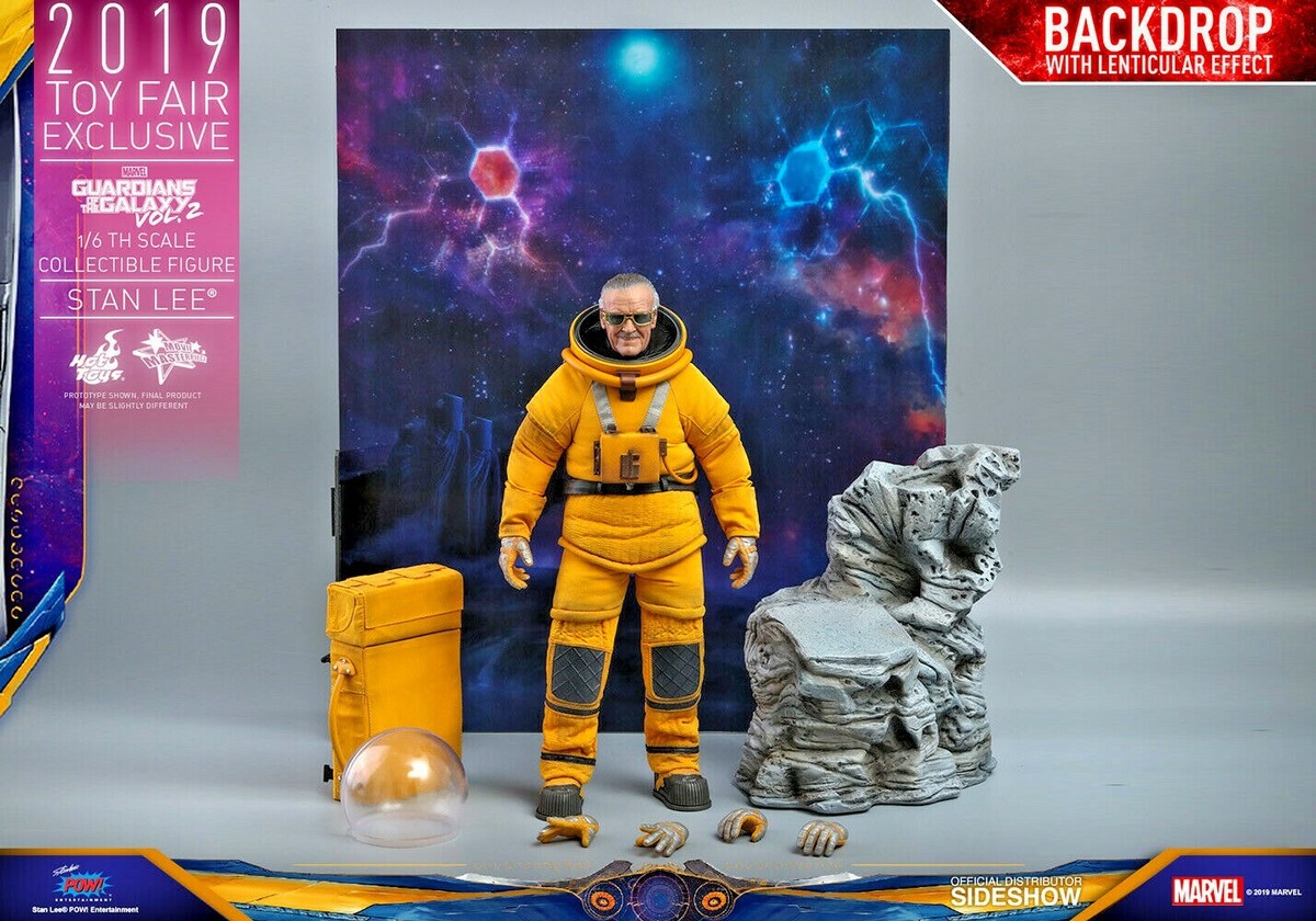 Hot Toys Marvel STAN LEE Guardians Of The Galaxy 1/6 Sixth Hot Toys Marvel STAN LEE Guardians Of The Galaxy 1/6 Sixth
