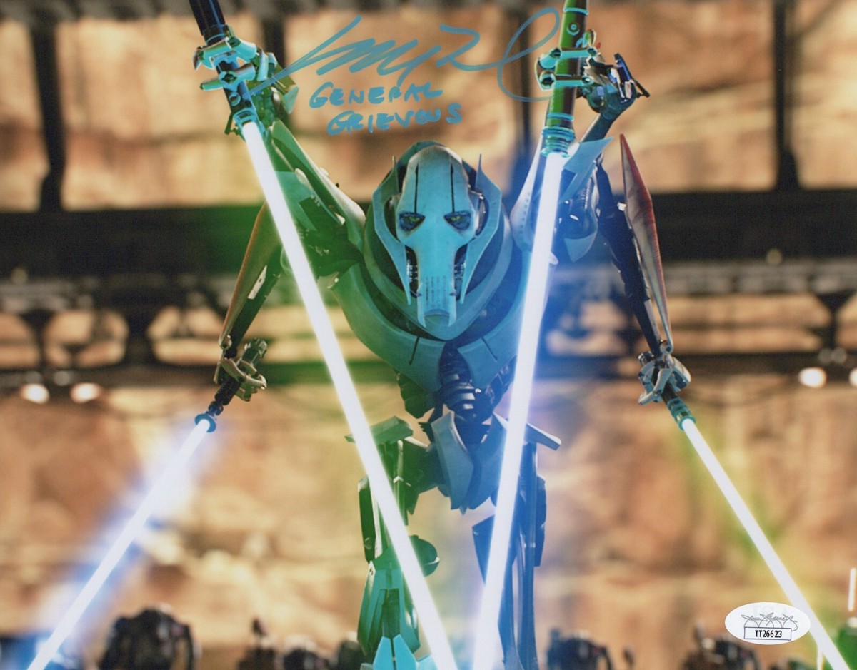 Matthew Wood as General Grievous 2018 Topps Star Wars Masterwork