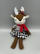 Spark Create Imagine Deer My 1st Christmas Plush Rattle Stuffed Animal 17”
