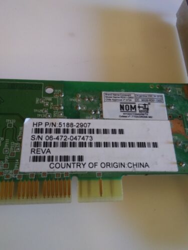 ๐HP 5188-2907 PCI 56K Modem Network Card - Picture 2 of 2