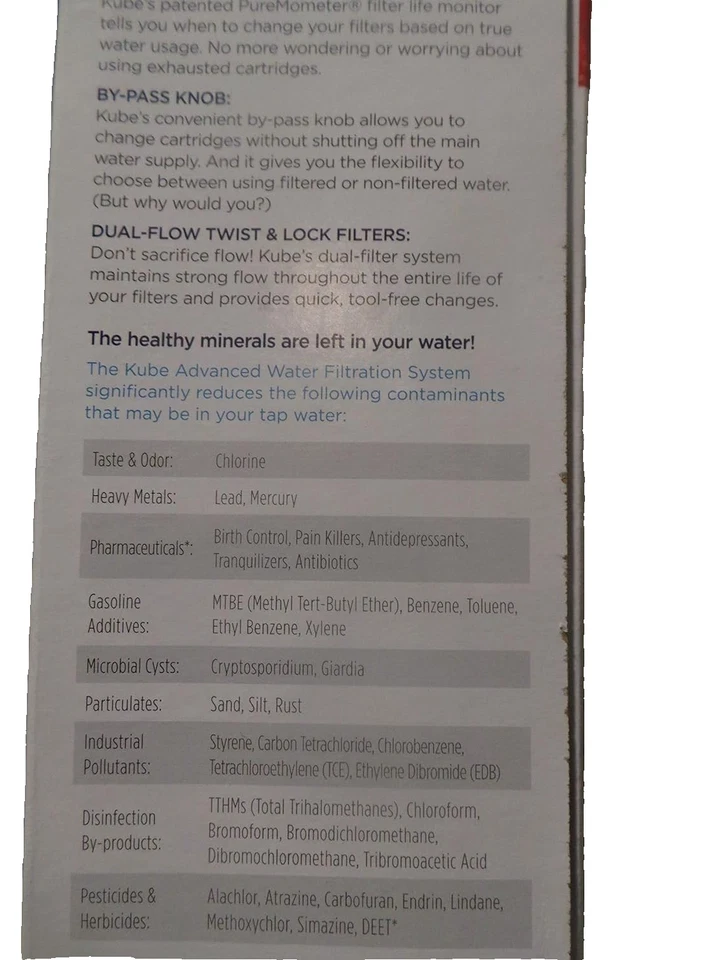 Kube Advanced Replacement Filters - 2 New Filters in a Sealed Box. - Image 3 of 3