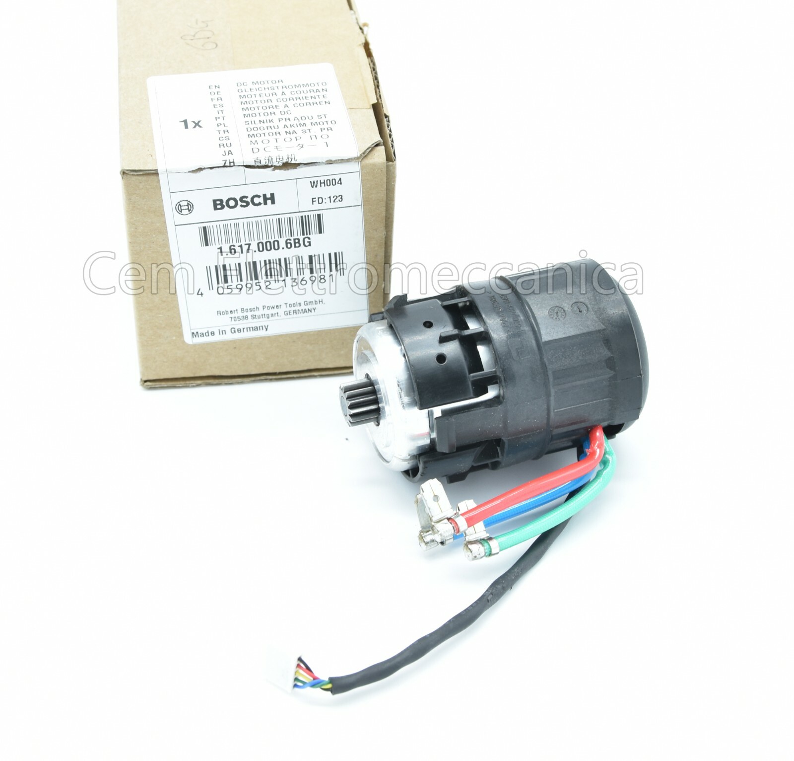 Motore 18 Volt per martello a batteria BOSCH - GBH 18 V-LI e V-EC cod.16170006BG