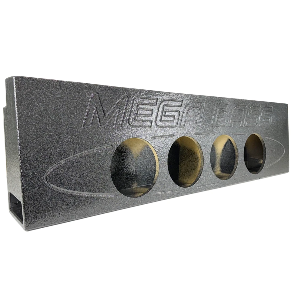 MEGA BASS 2001-2006 Chevy Silverado 1500 Crew Cab Truck 4X8" Sub Subwoofer Box