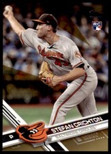2017 Topps Update Gold #US255 Stefan Crichton RC 0181/2017 Baltimore Orioles