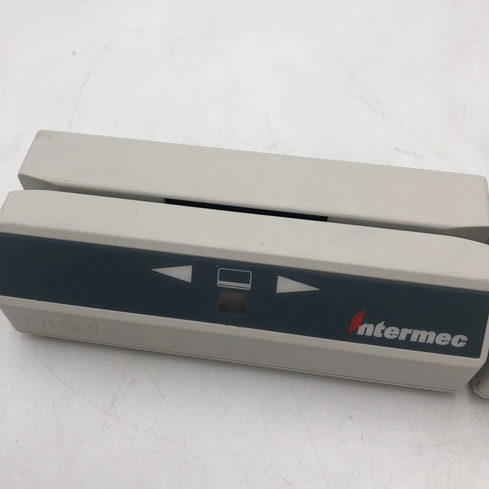 Lote de 2 lectores de tiras magnéticas de cuña Intermec MAGSCAN 1P 0-155000-00-01 de colección COMO ESTÁN Foto 2 de 4