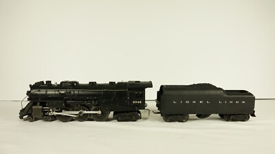 Lionel O Scale Post War 4-6-4 Metal Steam Engine 2046 Whistle