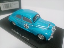 Spark 1:43 Peugeot Le Mans Rally Car Model Peugeot 203 C LeMans 1952