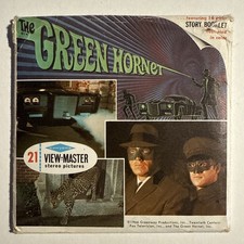 View-Master THE GREEN HORNET - B488 - 3 Reel Set  Booklet