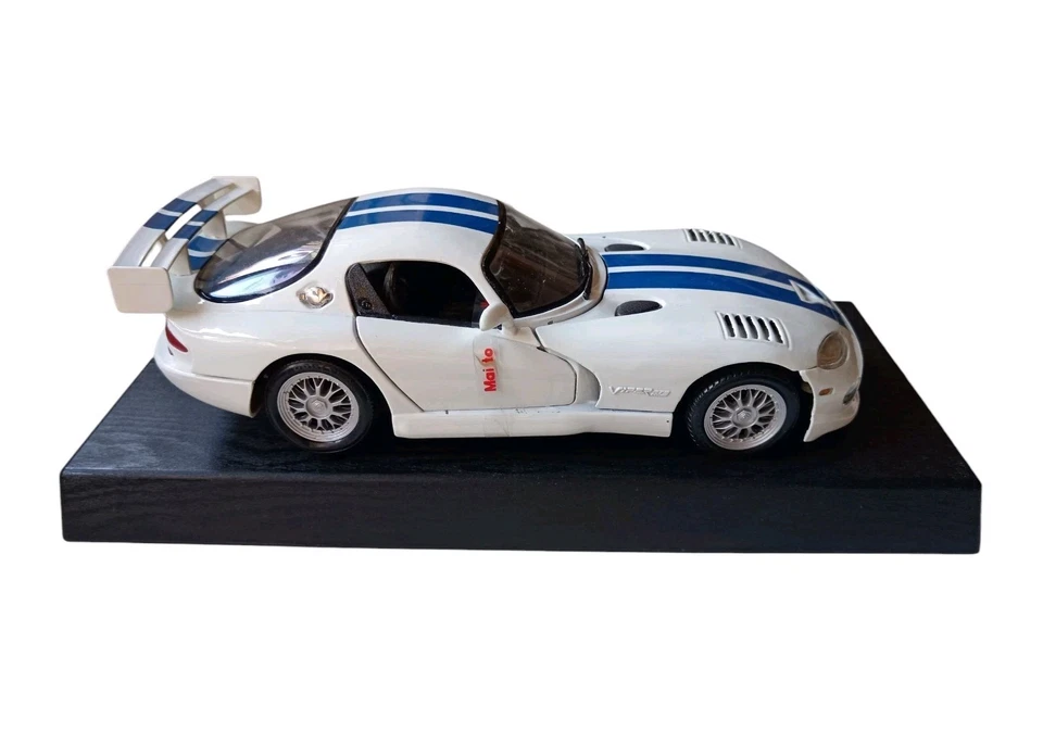 *HH* Modellino 1:18 Auto Maisto Dodge Viper GTS R 1997 macchina Automobile Car - Immagine 4 di 4